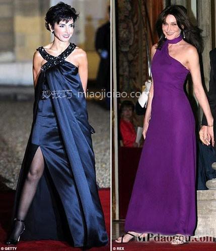 国家女政要也穿抛胸露背装 