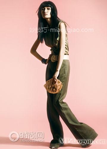 08春季OL裤装流行多元化 