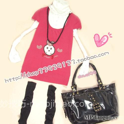 网络上广泛流传的装嫩涂鸦装 