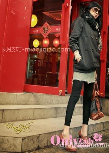 腿粗美眉时尚穿衣秘诀 