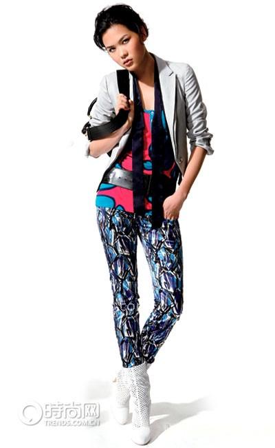 08夏季大热花朵图案实用三级跳 