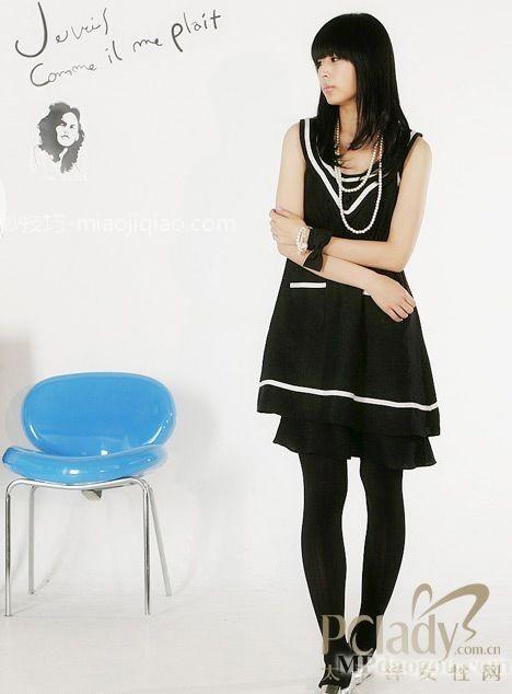 松身衣裙 打造小脸瘦女人 