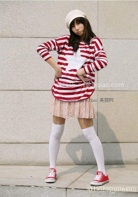 韩国街头最IN装五一出游借鉴 