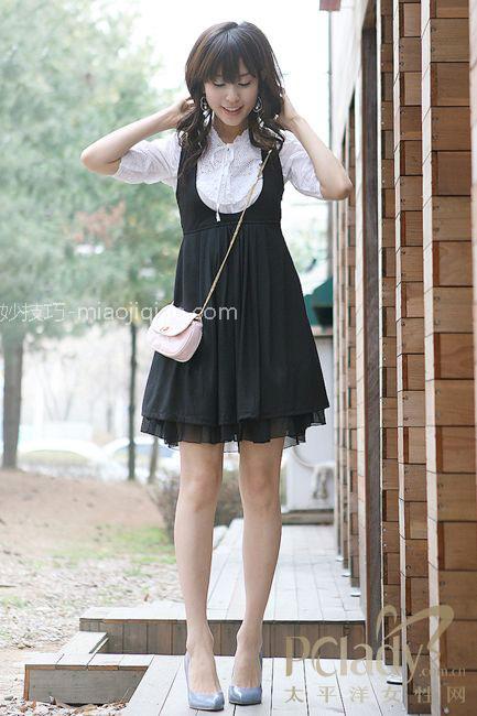 雪纺短裙 七种场合轻松应对 