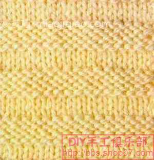 围巾编织方法
