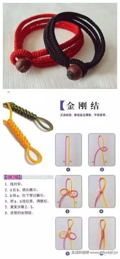 各种中国结最实用的编织教程 