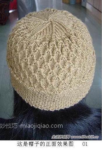 用毛线给自己织个简单的帽子吧！ 