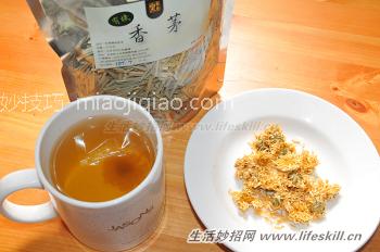 香茅柠檬、杭菊茶的做法